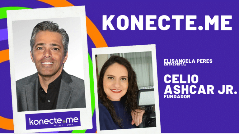 Elisangela Peres conversou com Celio Ashcar Jr., fundador da konecte.me e sócio da Aktuellmix.