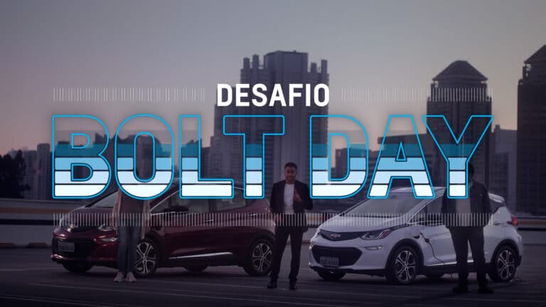 Chevrolet Bolt EV participa de desafio com motoristas de aplicativo no Dia do Motorista.