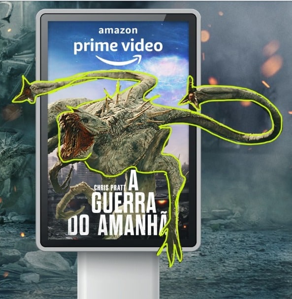 Aliens invadem SP em campanha da Amazon Prime