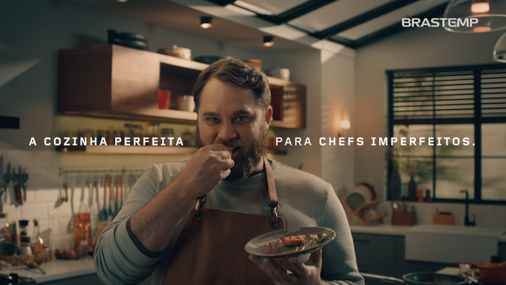 Campanha criada pela FCB Brasil mostra como a Brastemp oferece um espaço seguro e completo que se adapta ao estilo de cada chef.