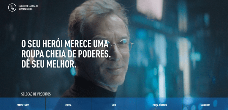 Dia dos Pais: Lupo lança campanha "Dê o melhor para seu herói".