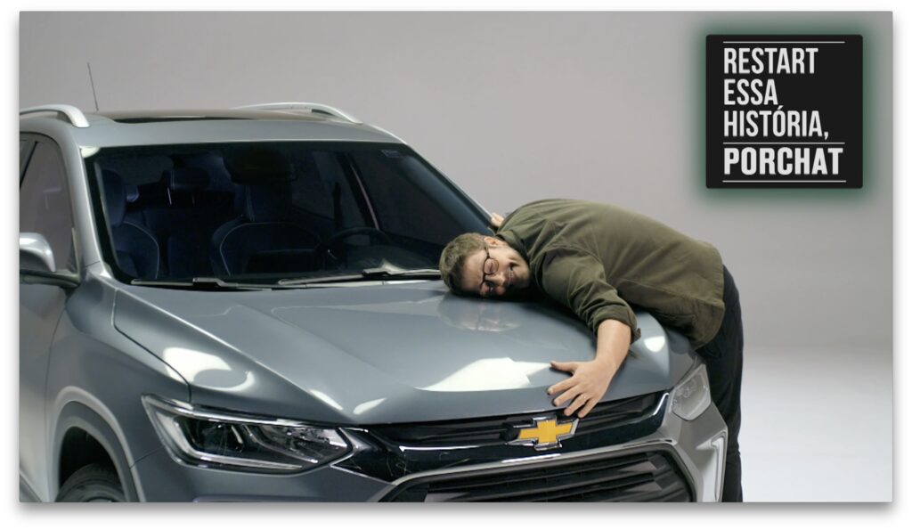 A nova ação da Chevrolet para apresentar o restart do SUV Tracker tem apresentação de Fabio Porchat, que irá reconta histórias do público.