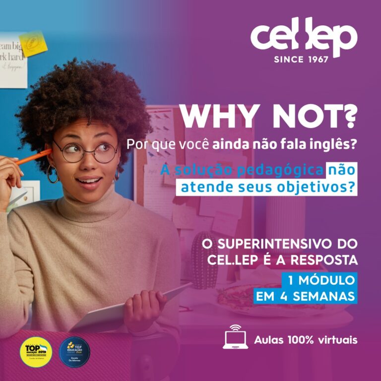 Cel.Lep questionas os motivos de não estudar inglês