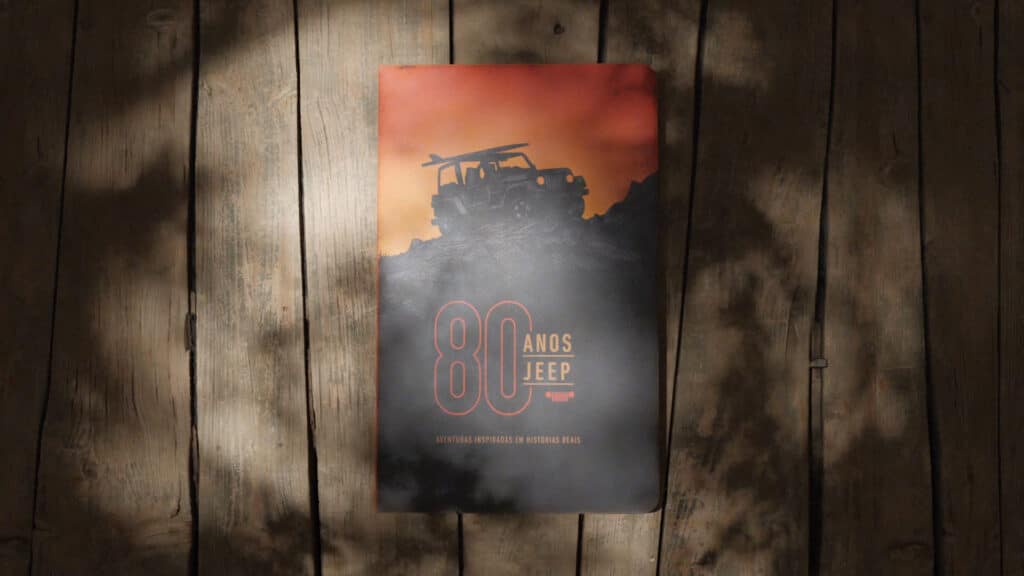 Comemorando os 80 anos da marca, a Jeep apresenta o livro “Histórias Jeep”, obra com cinco contos baseados em histórias de seus clientes.