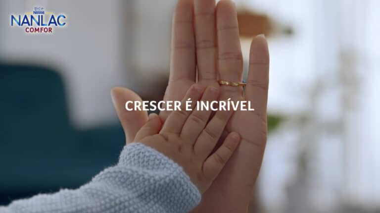 A Nestlé começa a veicular este mês, para divulgar a NANLAC sob as submarcas Comfor e Supreme, sua campanha de lançamento.