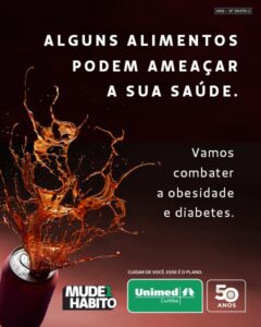 Unimed Curitiba lança campanha de prevenção à obesidade.