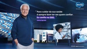 A EMS inicia, neste domingo, a divulgação de sua campanha institucional 2021, com exibição no quadro "Superdança dos Famosos", da TV Globo.