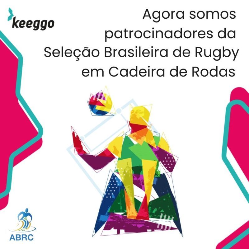 A Keeggo anunciou que será o principal patrocinador da seleção brasileira de Rugby em cadeiras de rodas nas Paralimpíadas de 2024.