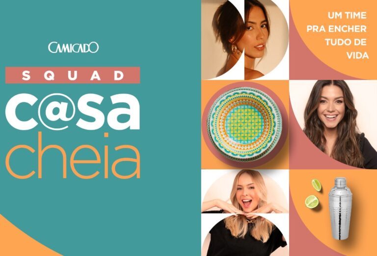 A Camicado realiza sua maior ativação, contando com um time de criadores de conteúdo para fazerem parte do "Squad C@sa Cheia".