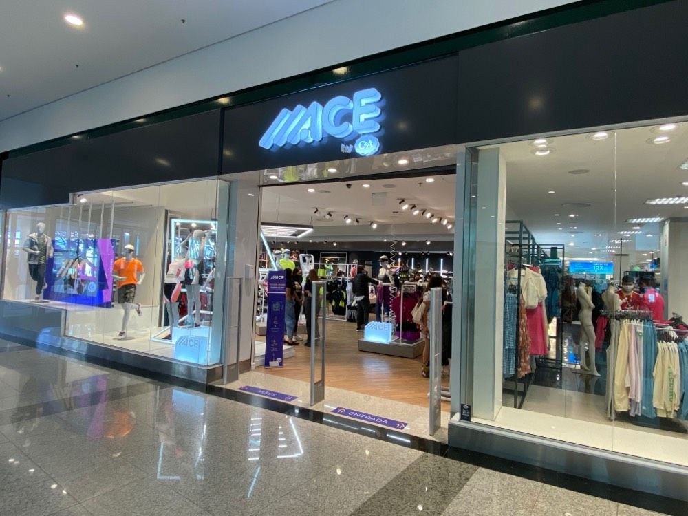 C&A lança novo conceito de loja para reposicionar sua marca esportiva ACE.