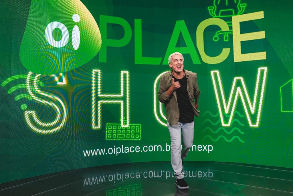 Oi promove o Oi Place Show durante a Game XP.