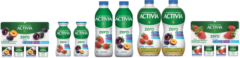 Activia renova portfólio da Linha Zero e anuncia novidades.