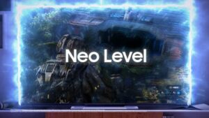 A Samsung está criando a campanha Neo Level, prometendo elevar a experiência do jogo a um novo patamar, conversando ainda mais com os gamers.