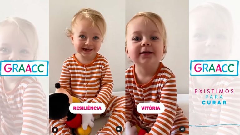 O Hospital do GRAACC apresenta Alice, que encantou as redes falando palavras difíceis com apenas 2 anos, como sua mais nova embaixadora.