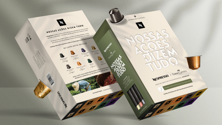 A Nespresso e a Faber-Castell anunciam parceria com o lançamento dos packs da Edição Comemorativa de 15 anos da Nespresso no Brasil.