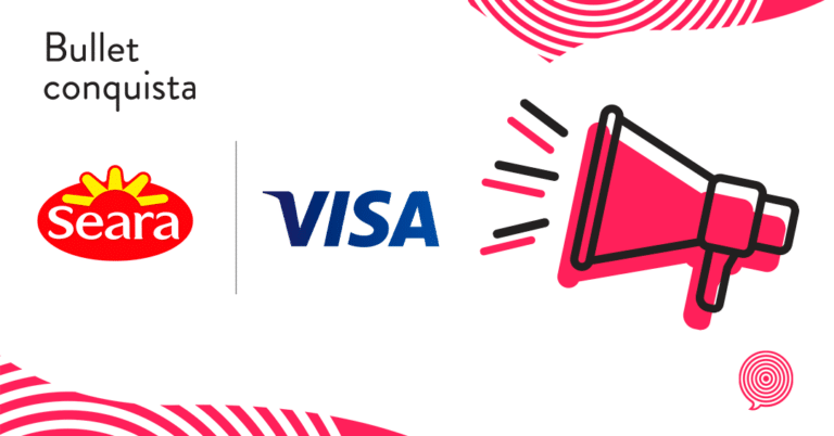 A Bullet é a nova agência responsável por criar e desenvolver estratégias engajadoras para Visa e Seara, novos clientes que conquistou.