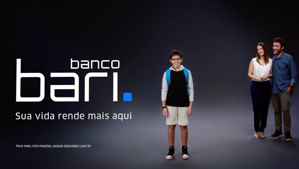 O Banco Bari anunciou sua primeira campanha em mídia aberta, que contará com peças para TV aberta, TV a cabo e inserções online.