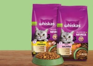Whiskas apresenta uma nova opção para os gatos: o Melhor Por Natureza, linha que traz mais receitas com base em ingredientes naturais.