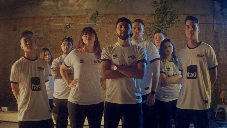 Itaú se une ao primeiro time campeão mundial de esports do Brasil.