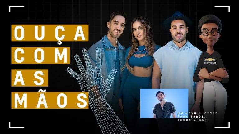 Chevrolet lança no dia 26 de setembro, Dia Nacional do Surdo, a plataforma "Ouça com as mãos", iniciativa inclusiva com lançamento exclusivo.