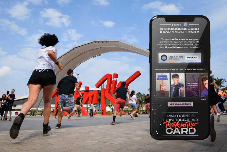 Rock in Rio Brasil, para dar aos fãs a chance de garantir ingressos antes da pré-venda oficial, lança desafio em parceria com o TikTok.