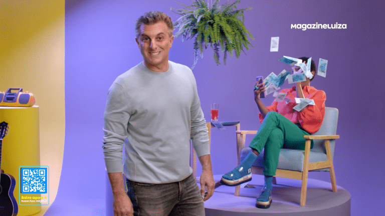 O Magalu lança campanha "Cashback do Milhão", parte da estreia do Domingão com Huck, na TV Globo, dentro do "Quem Quer Ser Um Milionário".