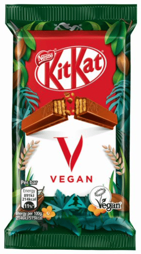 KITKAT inova mais uma vez, com nova versão do chocolate com apenas ingredientes plant-based na composição, seu primeiro lançamento vegano.