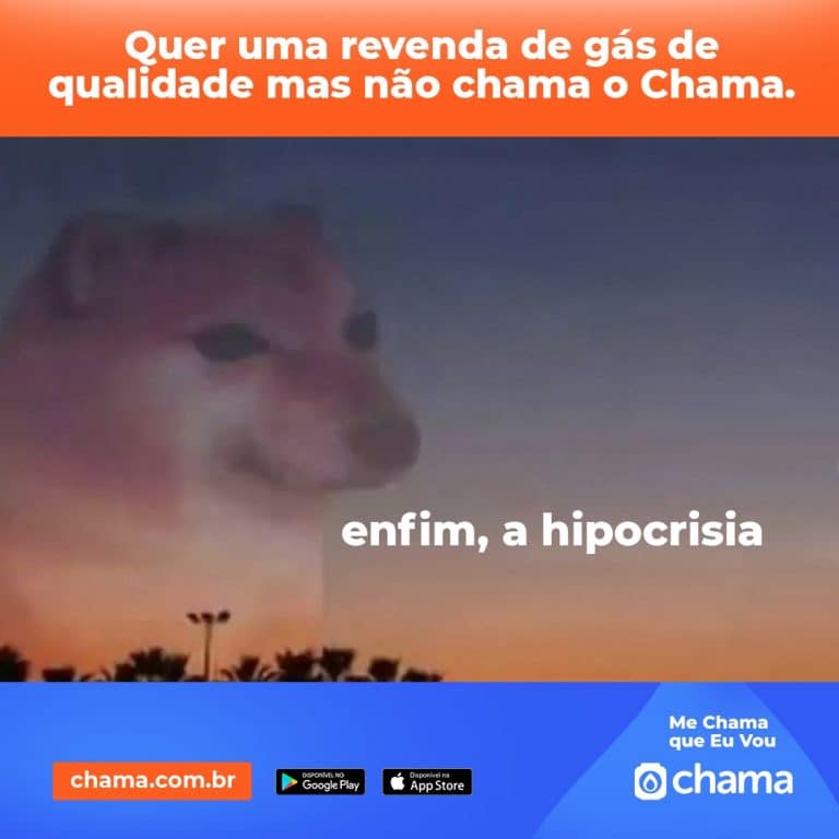 O Chama abraça situações cômicas e frases de efeito e estreia a campanha intitulada “Meme Chama Que Eu Vou”, criada pela agência Red Door.