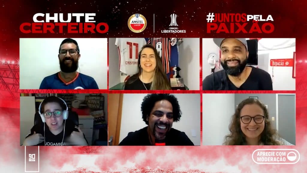 Amstel estreia uma Mesa Redonda que reúne pessoas diversas e apaixonadas por futebol para discutir a diversidade e inclusão no esporte.