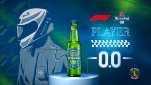 A Heineken 0.0, patrocinadora global da F1, convida os fãs de games e automobilismo para participarem do torneio em busca do Player 0.0.