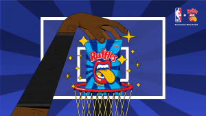 Ruffles é o snack oficial da NBA no Brasil.