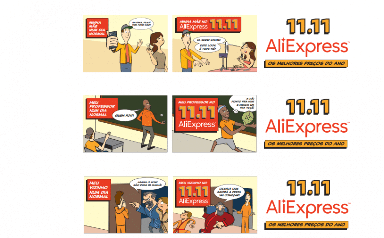 O AliExpress, no início de novembro, lançará campanha para divulgar a nova edição do 11.11, maior festival global de compras online do mundo.