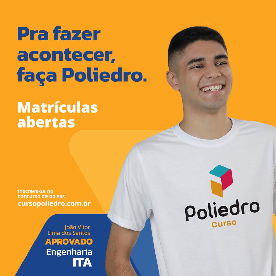 Poliedro Curso lança campanha de matrículas com Concurso de Bolsas