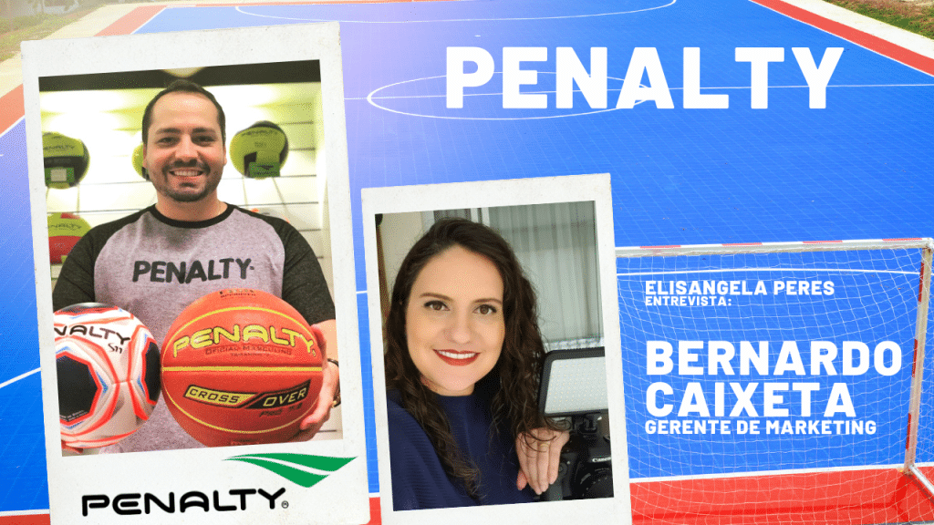 Elisangela Peres conversou com Bernardo Caixeta, gerente de marketing e relações esportivas da Penalty, fabricante de material esportivo.