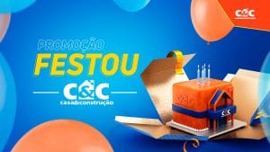 C&C celebra aniversário em nova campanha.