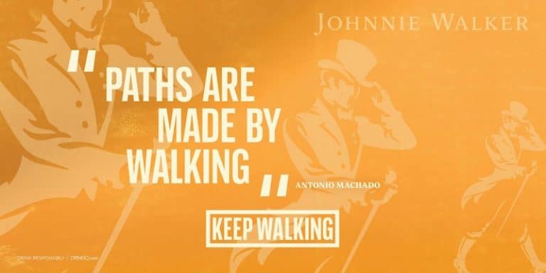 Johnnie Walker quer inspirar as pessoas a literalmente “Seguir em Frente” rumo a um futuro mais positivo com sua nova campanha global.