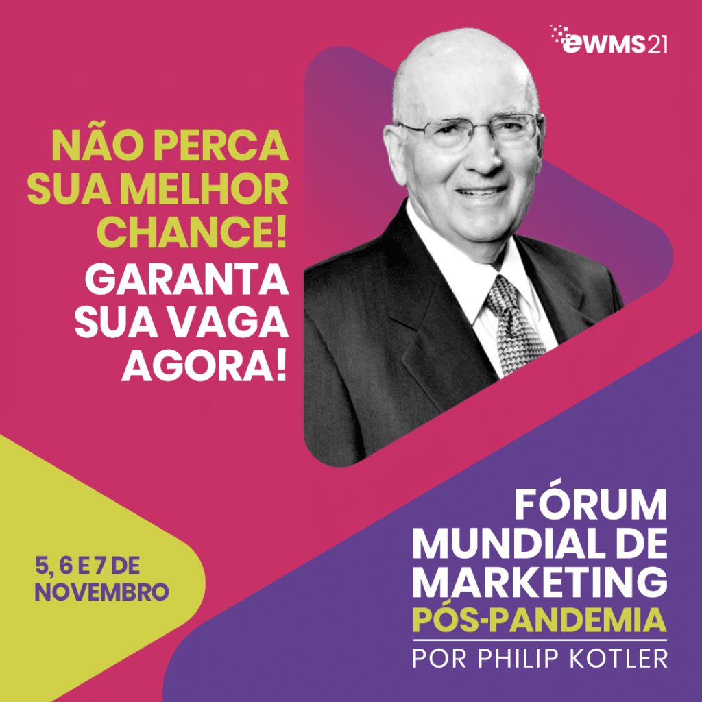 Brasil se prepara para o Fórum Mundial de Marketing Pós Pandemia organizado por Philip Kotler.
