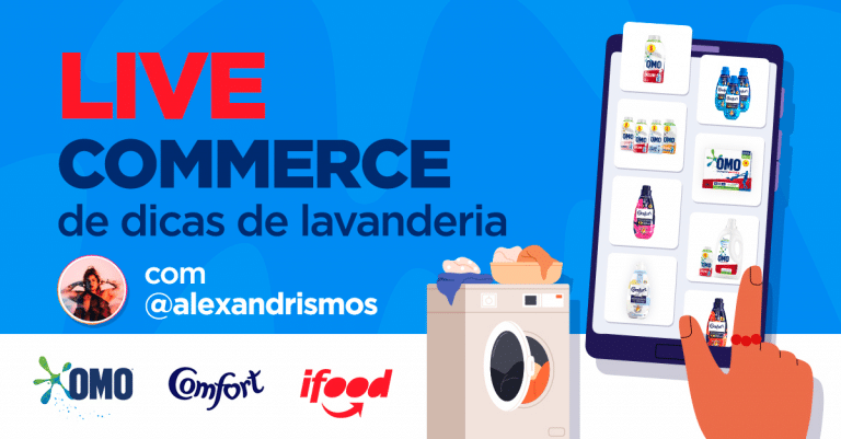 OMO e Comfort se juntam ao iFood em ação.