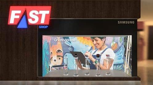 A Fast Shop e a Samsung se uniram para proporcionar aos clientes das duas marcas uma nova experiência de compra, tecnológica e interativa.