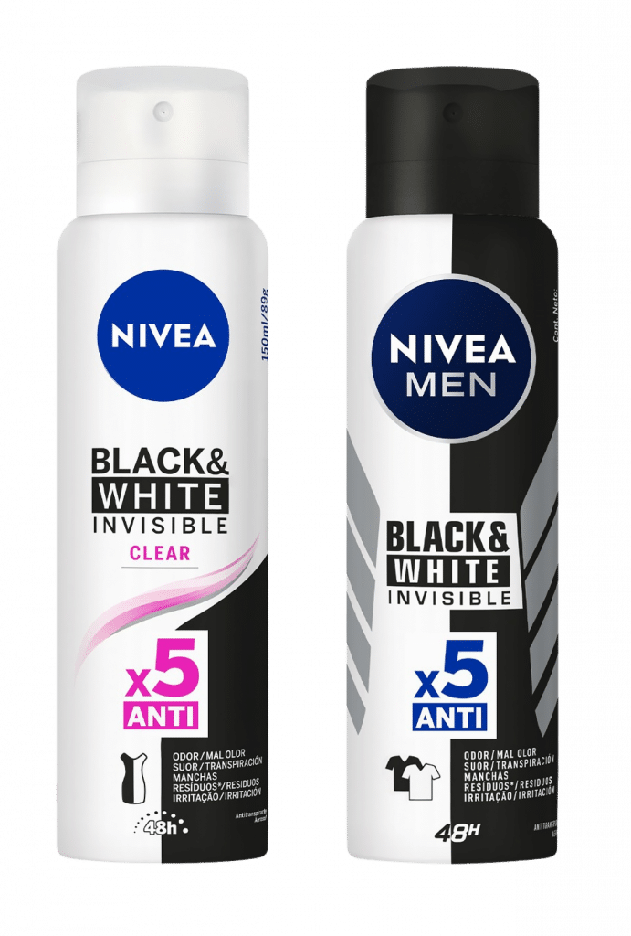 NIVEA elegeu um time para relançar seus antitranspirantes Black & White, a fim de resgatar memórias afetivas relacionadas a peças de roupa.
