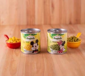 Bonduelle lança linha de produtos licenciados com a Disney.