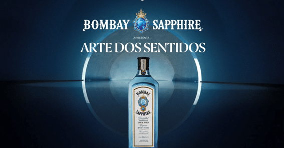 Gin Bombay Sapphire cria campanha que explora experiências sensoriais dos consumidores