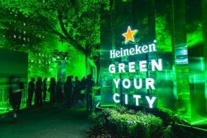 Heineken promove, após apresentar ao público a plataforma Green Your City no começo de novembro, duas ações relacionadas à iniciativa.