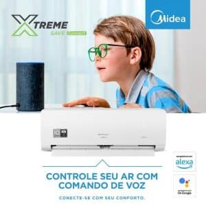 Midea apresenta sua campanha 100% digital do Xtreme Save Connect, modelo que traz mais tecnologia e conectividade para o consumidor.