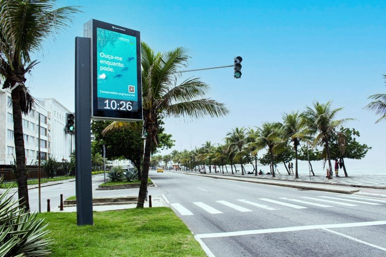 Clear Channel e Conservação Internacional lançam campanha para garantir que a natureza tenha voz na COP26.