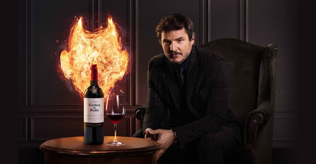 Casillero del Diablo, da Concha y Toro, lançou no Brasil a campanha “The Wine Legend”, estrelada pelo ator chileno-americano Pedro Pascal.