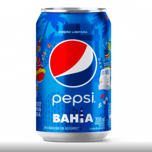 Pepsi lança lata comemorativa em homenagem à Bahia.