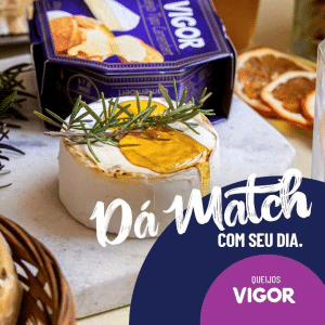Queijos Vigor convidam consumidores a aproveitarem seus happy hours.