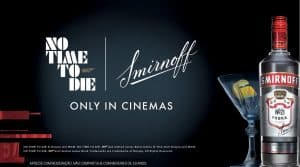 Smirnoff celebra campanha global em novo longa de James Bond.