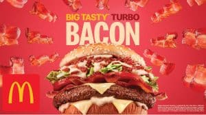 A família Big Tasty, do McDonald's, cresceu, e a partir de hoje, os clientes já podem experimentar o novo Big Tasty Turbo Bacon.